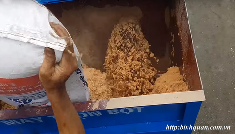 Tổng hợp các loại máy trộn nguyên liệu, trộn cám lớn nhỏ Bình Quân