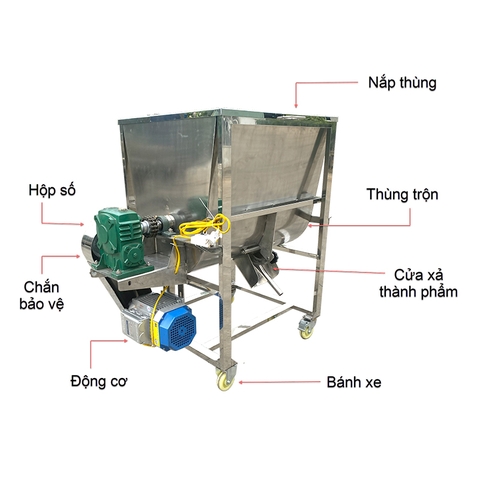 Máy Trộn Thức Ăn Chăn Nuôi MTi50