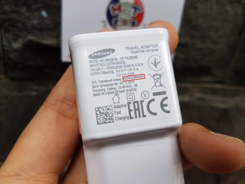 Củ sạc nhanh Samsung Galaxy chính hãng