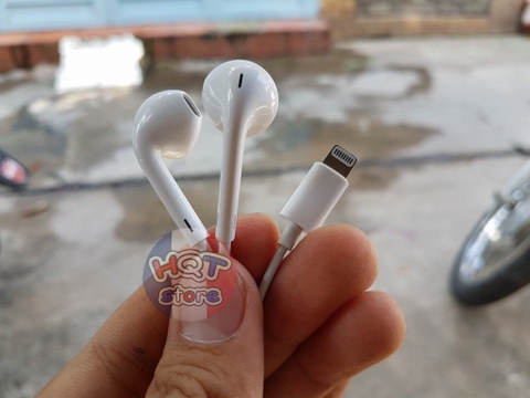 Tai nghe Iphone 7 Plus Earpods chính hãng BỐC MÁY (kèm Jack chuyển)