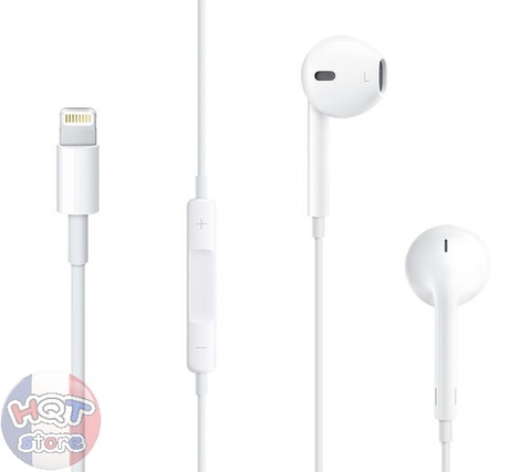 Tai nghe Iphone 7 Plus Earpods chính hãng BỐC MÁY (kèm Jack chuyển)