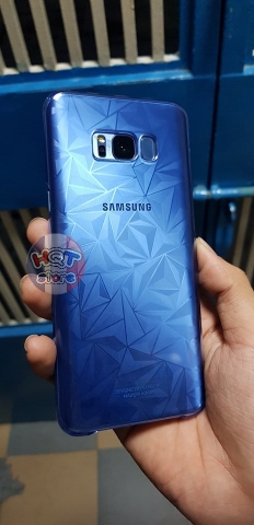 Miếng dán mặt lưng 3D vân kim cương cho Samsung Note 8