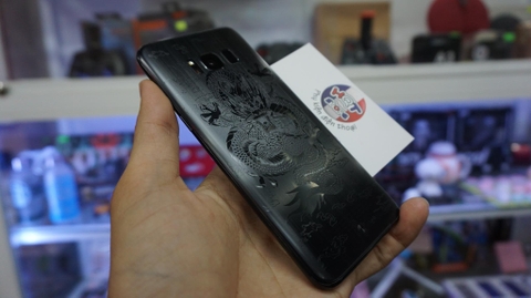 Miếng dán mặt lưng 3D vân rồng cho Samsung S8/S8 Plus