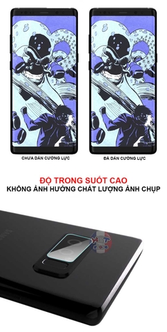 Kính cường lực Camera và Flash cho Samsung Note 8