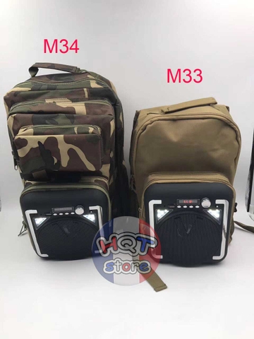 Ba lô kiêm Loa Bluetooth CH-M34