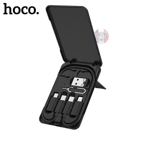 Bộ đầu chuyển đổi cáp đa năng Hoco U86 Type C Lightning Micro USB-A