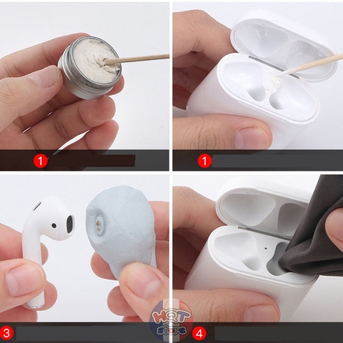 Bộ dụng cụ vệ sinh Bostik cho tai nghe Airpods