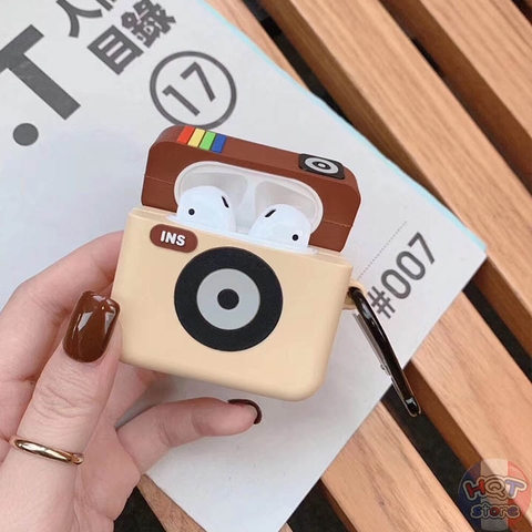 Ốp Silicon Case Instagram cho tai nghe Airpods 1 / 2