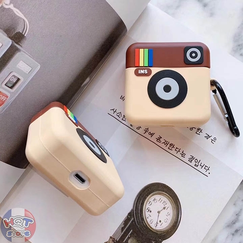 Ốp Silicon Case Instagram cho tai nghe Airpods 1 / 2