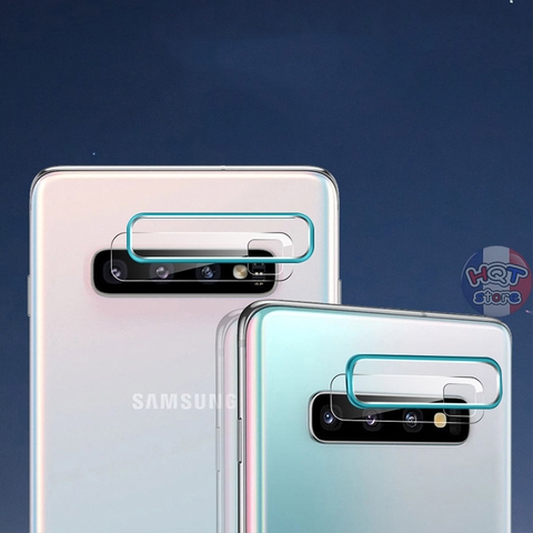 Combo kính cường lực và viền bảo vệ Camera Samsung S10 Plus / S10