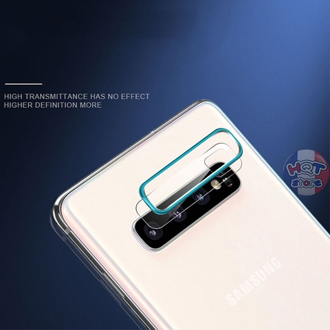 Combo kính cường lực và viền bảo vệ Camera Samsung S10 Plus / S10