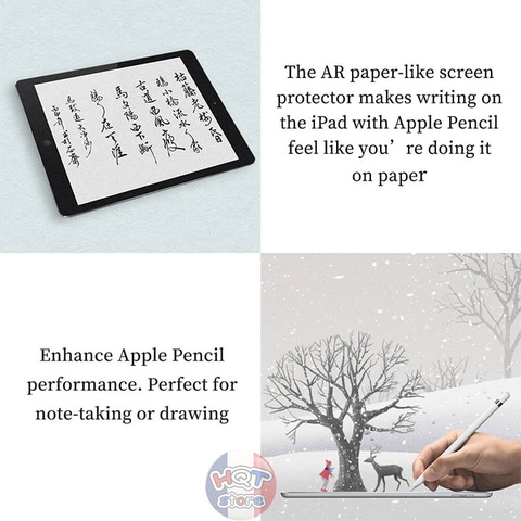 Dán màn hình Nillkin AG Paper-like chống vân tay Ipad 10.2inch 2019