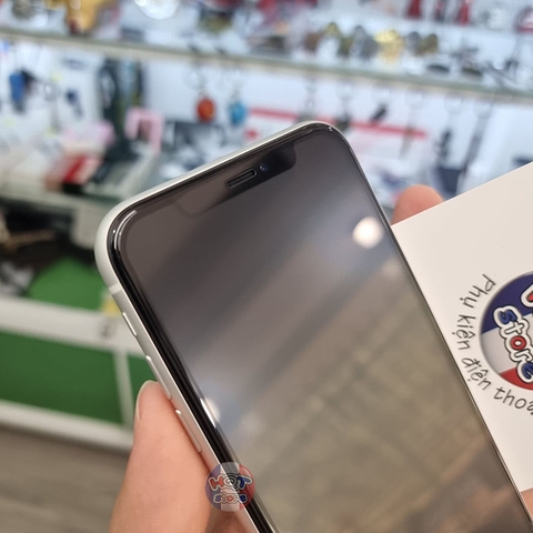 Kính cường lực chống vân tay full màn Gor AG IPhone XS Max XR XS X