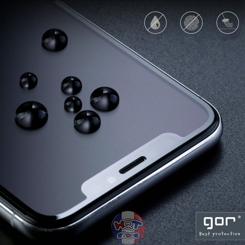 Kính chống vân tay full màn Gor AG IPhone 11 Pro Max / 11 Pro / 11