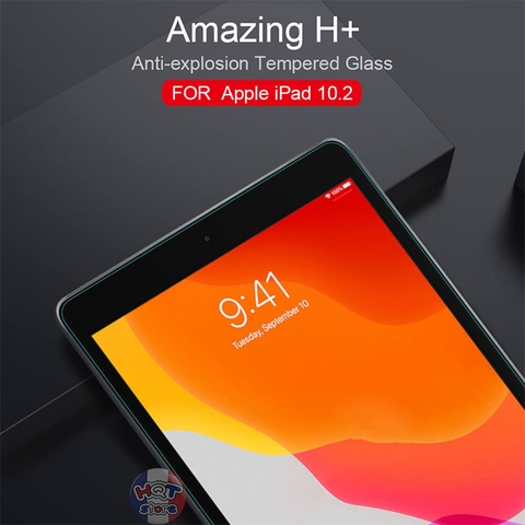 Kính cường lực Nillkin Amazing H+ cho IPad 10.2inch Gen 7 2019