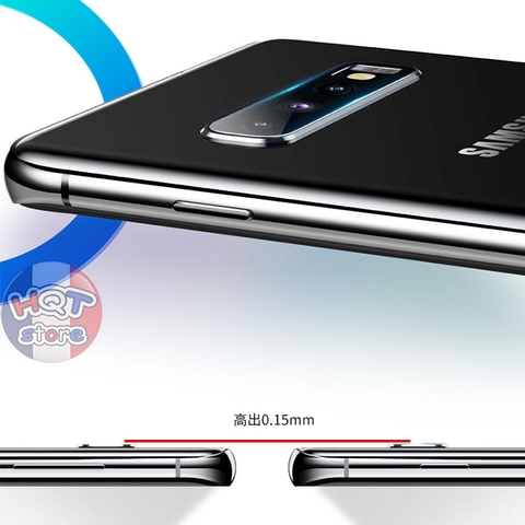 Kính cường lực Camera Flash Usams siêu trong cho Samsung S10 Plus / S10