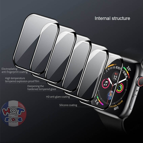 Kính cường lực Nillkin 3D AW+ cho Apple Watch 4 / 5 / 6 / SE 44mm/40mm