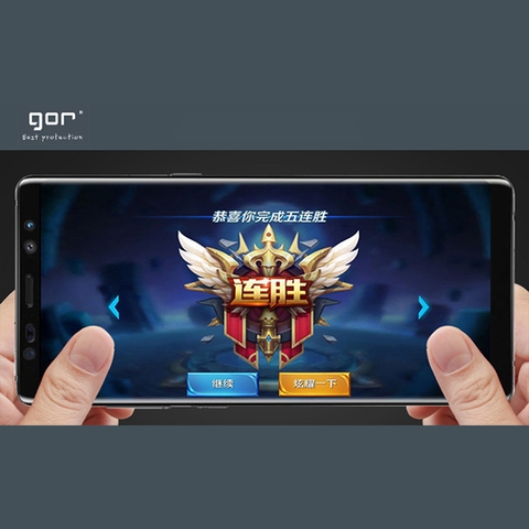 Miếng dán full màn hình chống vân tay Gor AG Samsung S9 Plus