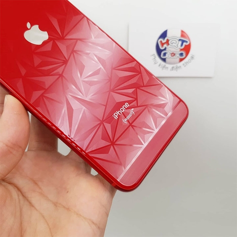 Miếng dán mặt lưng 3D vân kim cương cho Iphone 7 / 8 / 7Plus / 8Plus