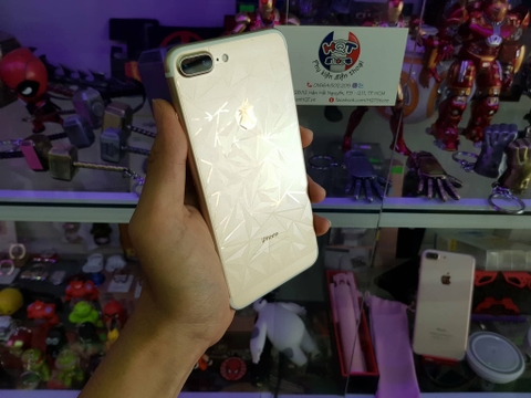 Miếng dán mặt lưng 3D vân kim cương cho Iphone 7 / 8 / 7Plus / 8Plus