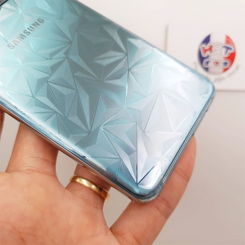 Miếng dán mặt lưng 3D vân kim cương cho Samsung S10E