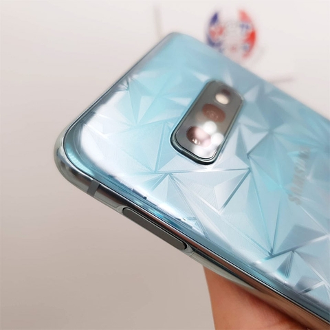 Miếng dán mặt lưng 3D vân kim cương cho Samsung S10E