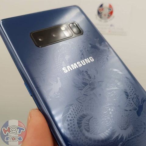 Miếng dán mặt lưng 3D vân rồng cho Samsung Note 8