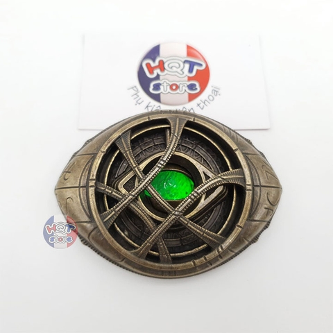 Mô hình dây chuyền Dr Strange Eye Of Agamotto tỉ lệ 1:1 kim loại LED