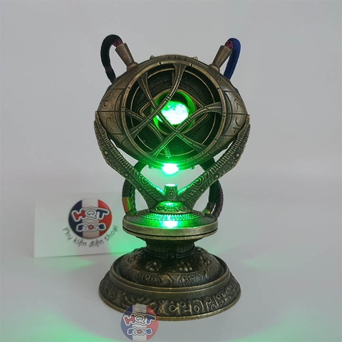 Mô hình dây chuyền Dr Strange Eye Of Agamotto tỉ lệ 1:1 kim loại LED