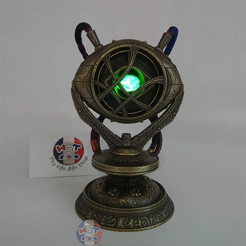 Mô hình dây chuyền Dr Strange Eye Of Agamotto tỉ lệ 1:1 kim loại LED