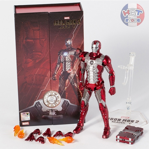 Mô hình iRon Man Mark V ZD Toys chính hãng tỉ lệ 1/10 (Mark 5)