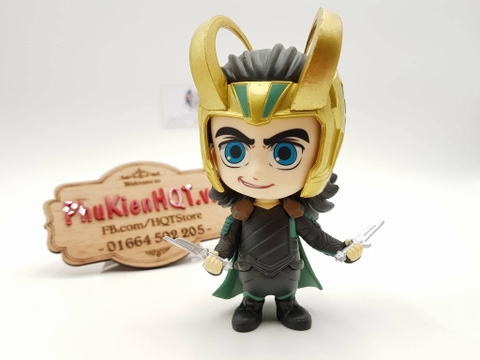 Mô hình Loki Thor Ragnarok Chibi đầu lắc lư