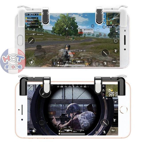 Nút bấm cơ chơi game PUBG K01 Metal Clear