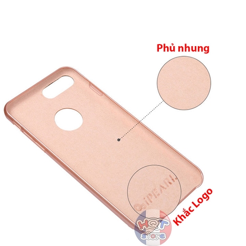 Ốp lưng chống vân tay iPearl Soft Metallic Plate Iphone 7 / 7 Plus