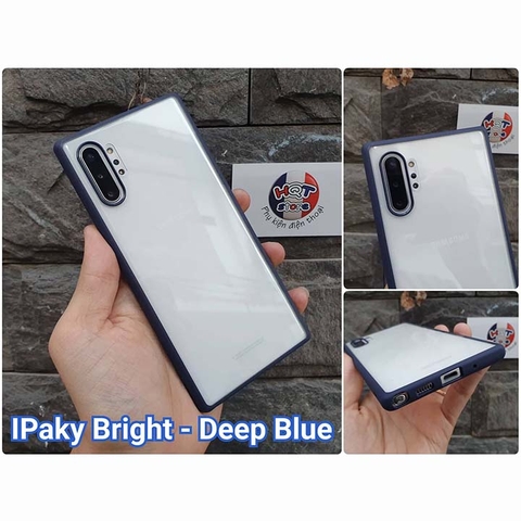 Ốp lưng trong suốt IPaky Bright cho Samsung Note 10 Plus / Note 10