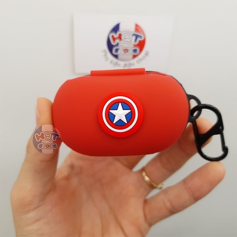 Ốp silicon case chống sốc Marvel cho tai nghe Galaxy Buds / Buds Plus