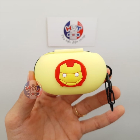 Ốp silicon case chống sốc Marvel cho tai nghe Galaxy Buds / Buds Plus