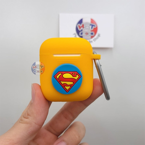 Ốp silicon case Marvel dễ thương cho tai nghe Apple Airpods