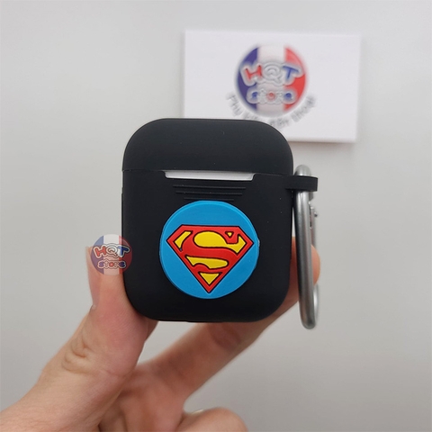 Ốp silicon case Marvel dễ thương cho tai nghe Apple Airpods