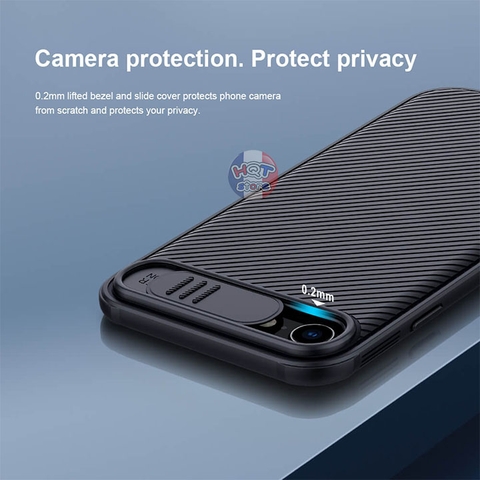 Ốp lưng bảo vệ camera Nillkin CamShield Pro cho Iphone SE 2020 / 8 / 7