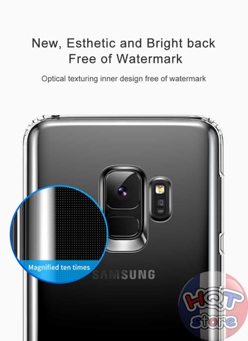 Ốp lưng dẻo TPU trong suốt Baseus cho Samsung S9/S9 Plus