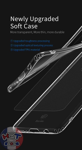 Ốp lưng dẻo TPU trong suốt Baseus cho Samsung S9/S9 Plus