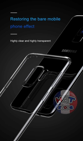 Ốp lưng dẻo TPU trong suốt Baseus cho Samsung S9/S9 Plus