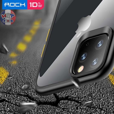 Ốp lưng chống sốc Rock Guard Pro Clear cho IPhone 11 Pro Max / 11 Pro