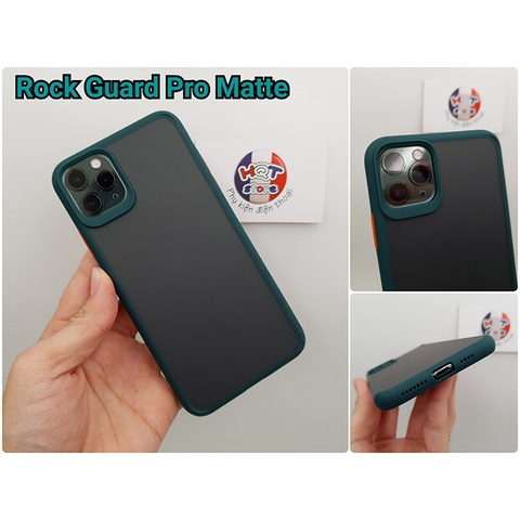 Ốp lưng chống sốc Rock Guard Pro Matte IPhone 11 Pro Max / 11 Pro / 11