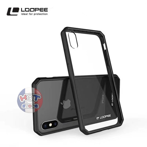 Ốp lưng chống shock Loopee Octane Series cho Iphone X  Iphone 10 Chính Hãng