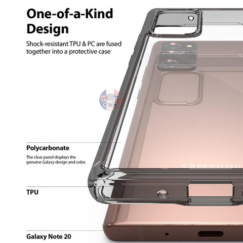 Ốp lưng chống sốc Ringke Fusion Samsung Note 20 chính hãng