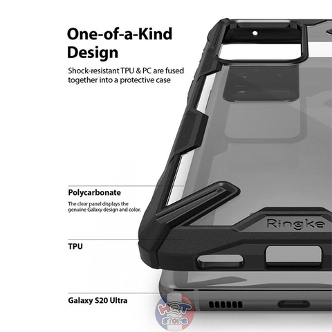 Ốp lưng chống sốc Ringke Fusion X Samsung S20 Ultra chính hãng