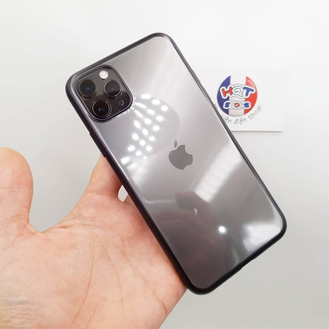 Ốp lưng dẻo trong suốt viền nhám Totu Soft Jane cho IPhone 11 Pro Max