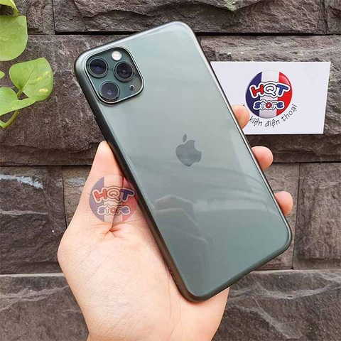 Ốp lưng dẻo trong suốt viền nhám Totu Soft Jane cho IPhone 11 Pro Max